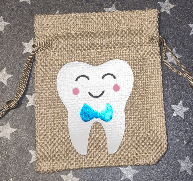 Tooth bag for Tooth Fairy (boy)